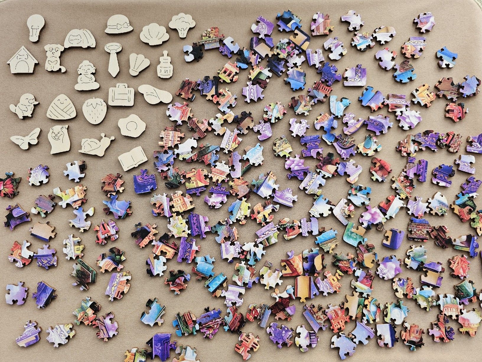 Puzzle: Spezielles Holzpuzzle 3D Effekt – Nuovo (secondo la descrizione) da Bütschwil venduto da Taranabo 1