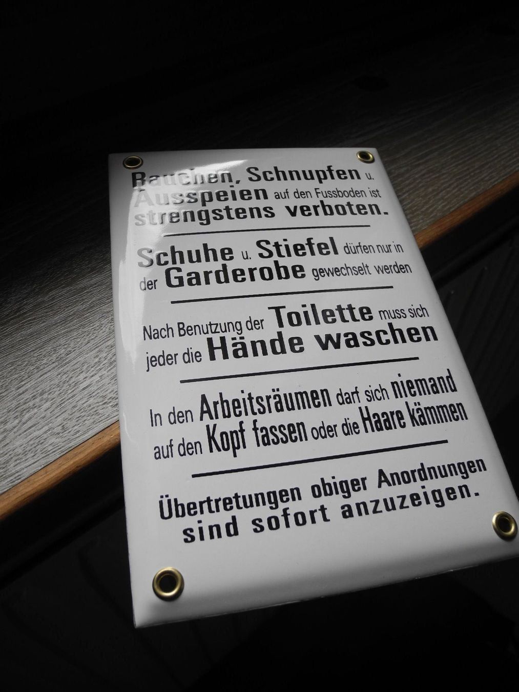 Schilder: VERBOTSSCHILD EMAIL – Neu (gemäss Beschreibung) aus Reinach AG von Huckleberrysix 2