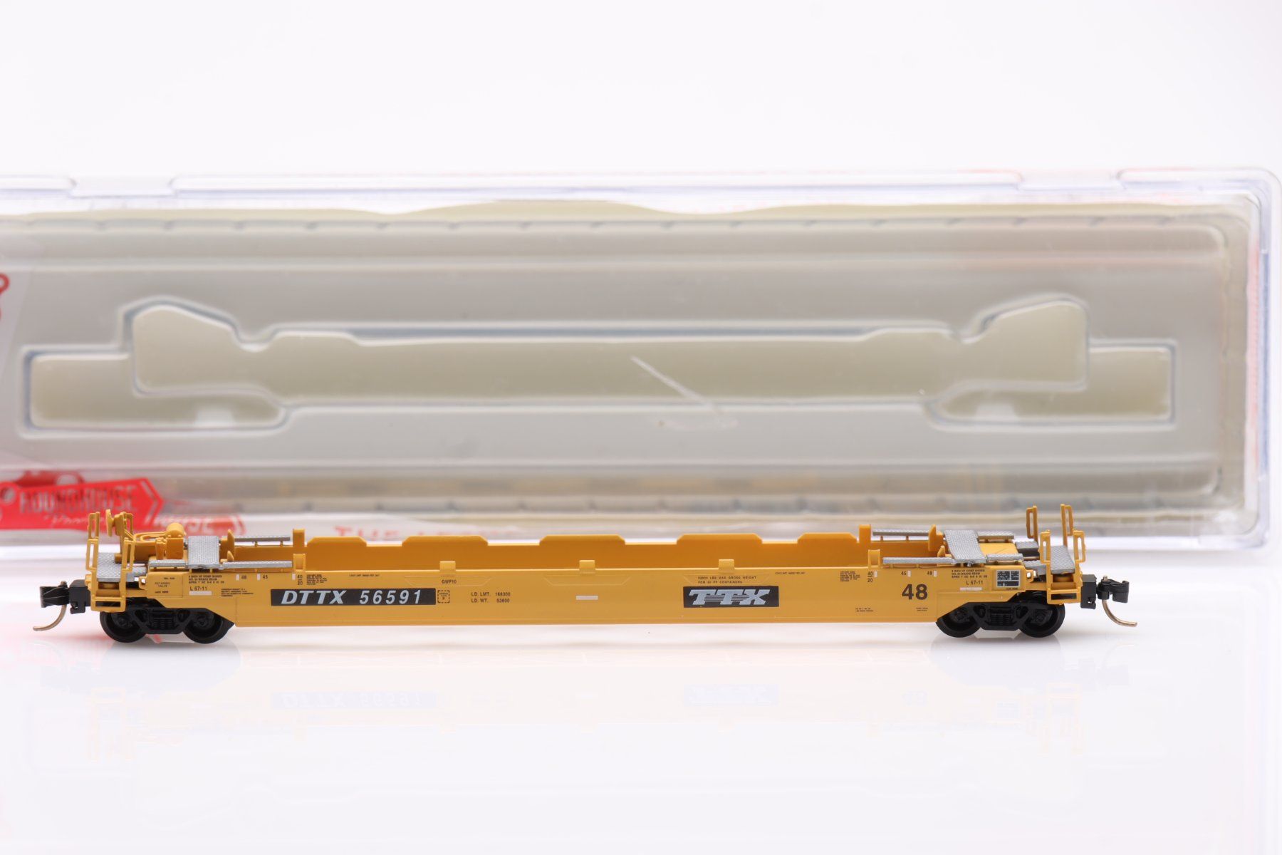 Modellini di ferrovie: Roundhouse TTX Husky Stack 8472, Spur N – Nuovo (secondo la descrizione) da Ried (Muotathal) venduto da Modellbahn.swiss 1