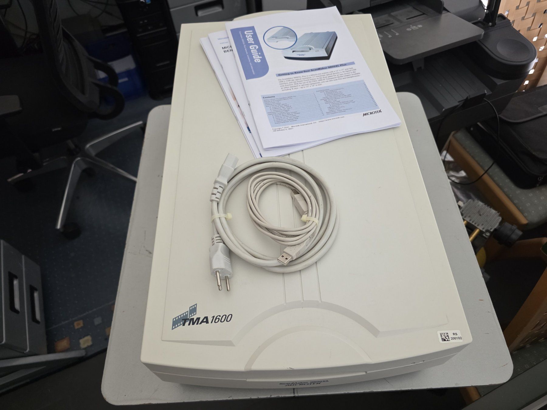 Scanner: A3-Scanner Microtek ScanMaker 9800XL Plus + TMA1600 Durchlic – Usato da Safenwil venduto da gudda