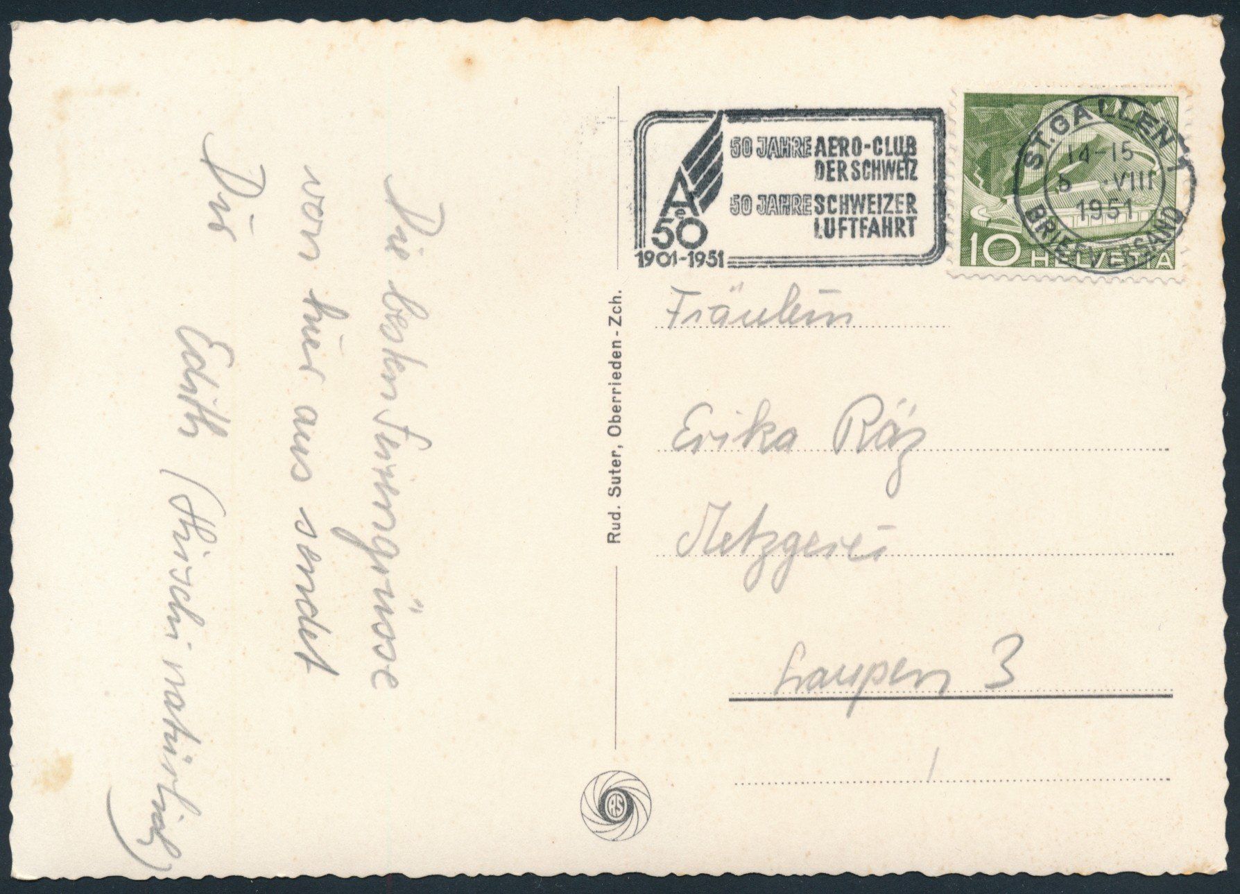 Cartoline postali: AK: Heiden – Usato da Bonau venduto da Profila3 1