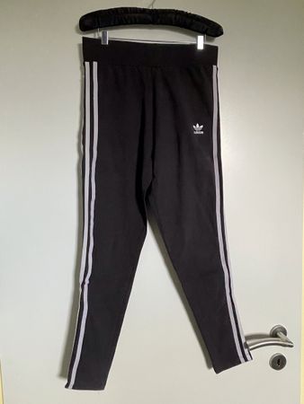 Leggings Adidas Originals 3 bandes noir, taille 38