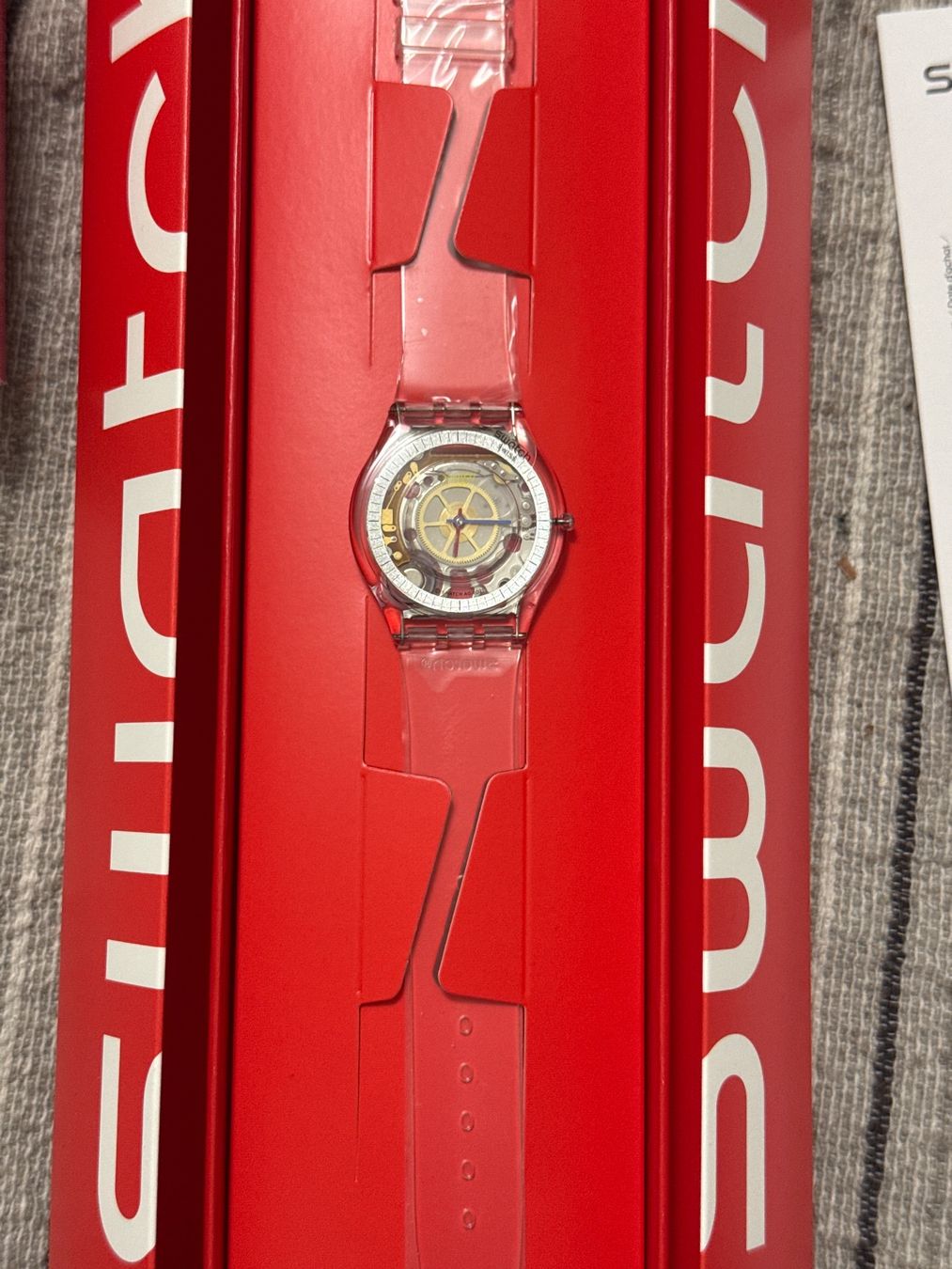 Swatch Orologi: Swatch Skin Classic Biosourced Clearly Skin – Nuovo e nell'imballaggio originale da Vevey venduto da Eiden77 1