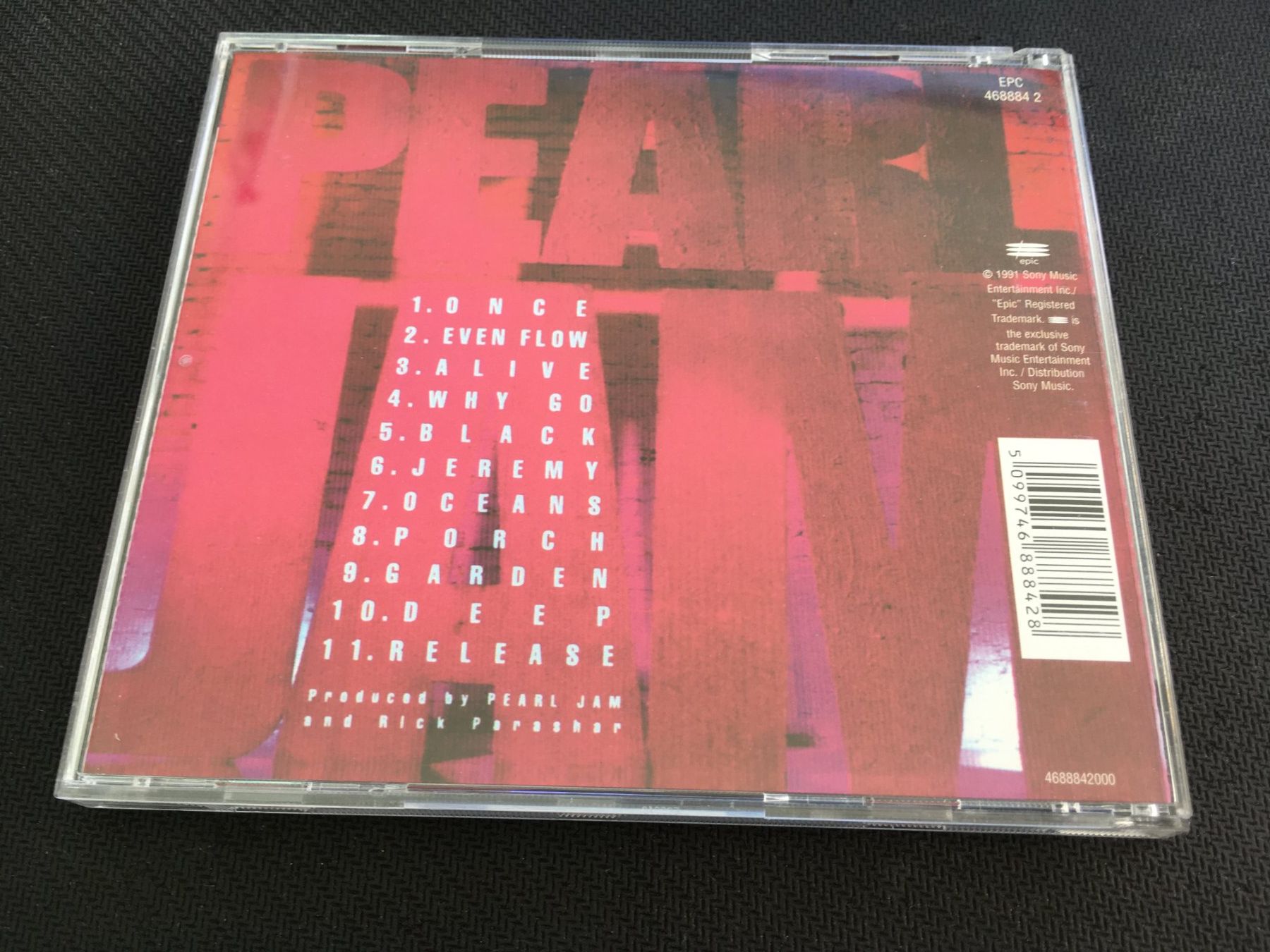 CDs: Pearl Jam ‎- Ten -CD- – Gebraucht aus St.Gallen von MedienJoe 2