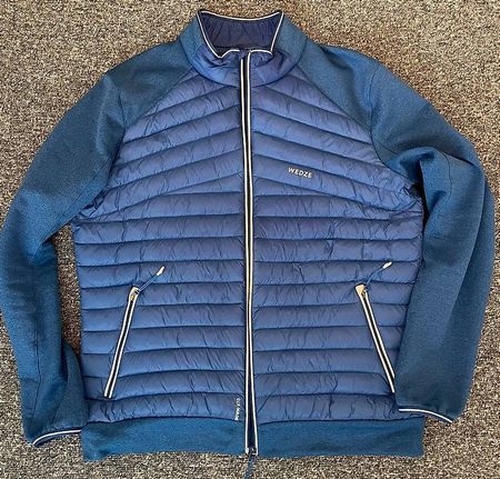 Daunenjacke blau, Grösse 2XL - WEDZE