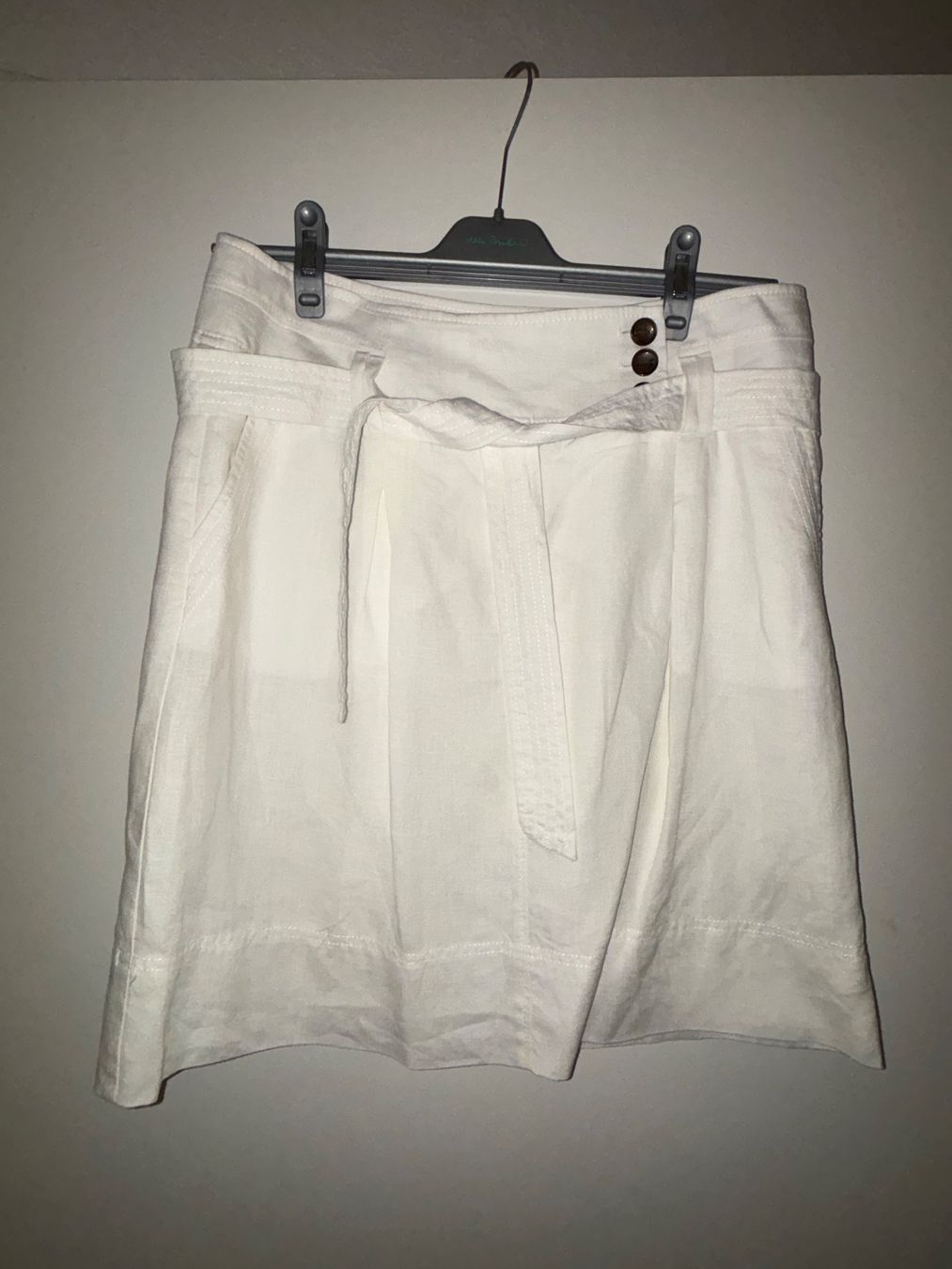 Mexx Röcke: Mexx Leinen-Rock weiss, Gr. 38 – Gebraucht aus Wittnau von soufriere