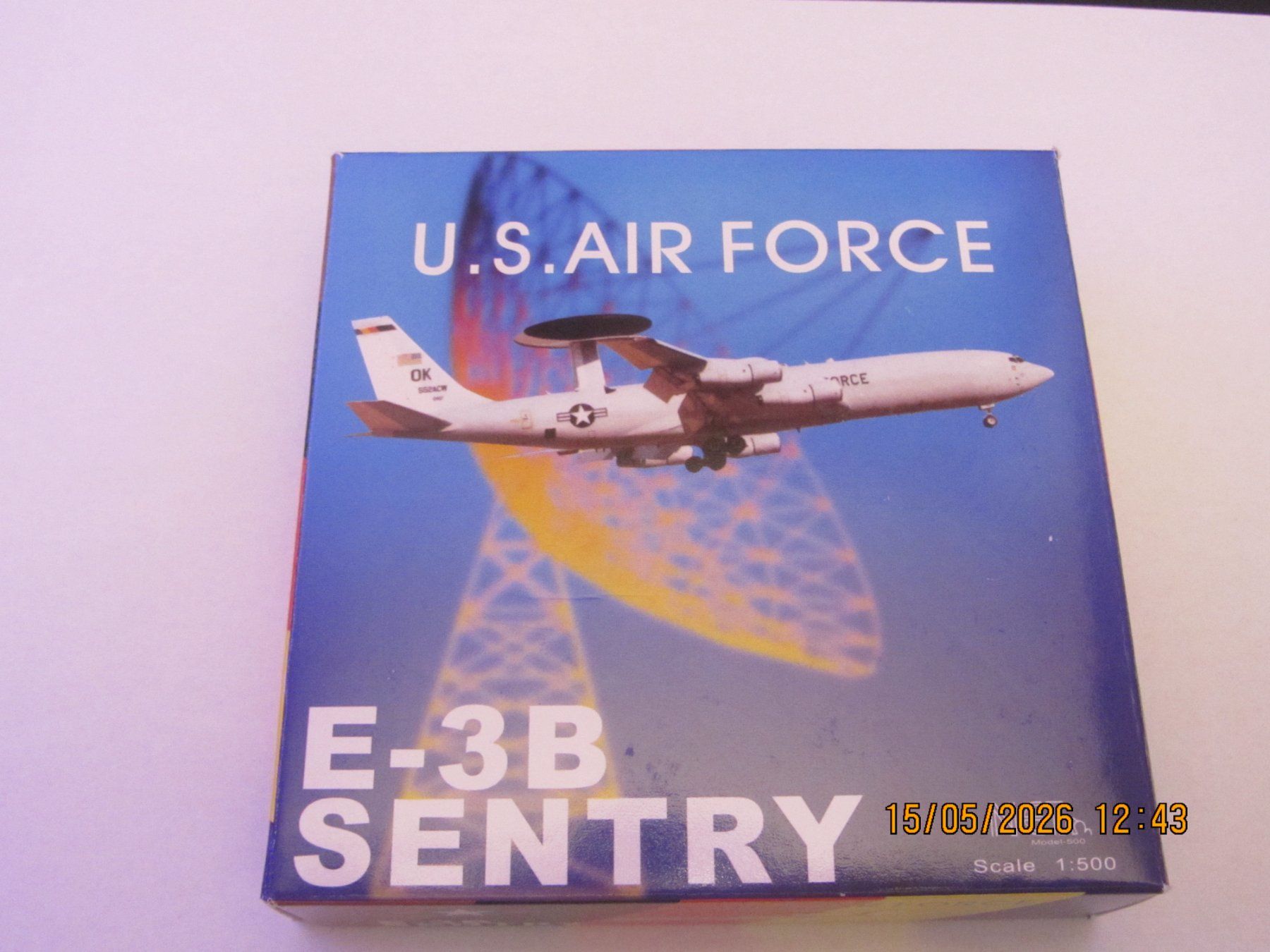 Kit di modellismo & Modellini statici: E-3B Sentry US Air Force 1:500 – Nuovo e nell'imballaggio originale da Kirchberg BE venduto da sonne88