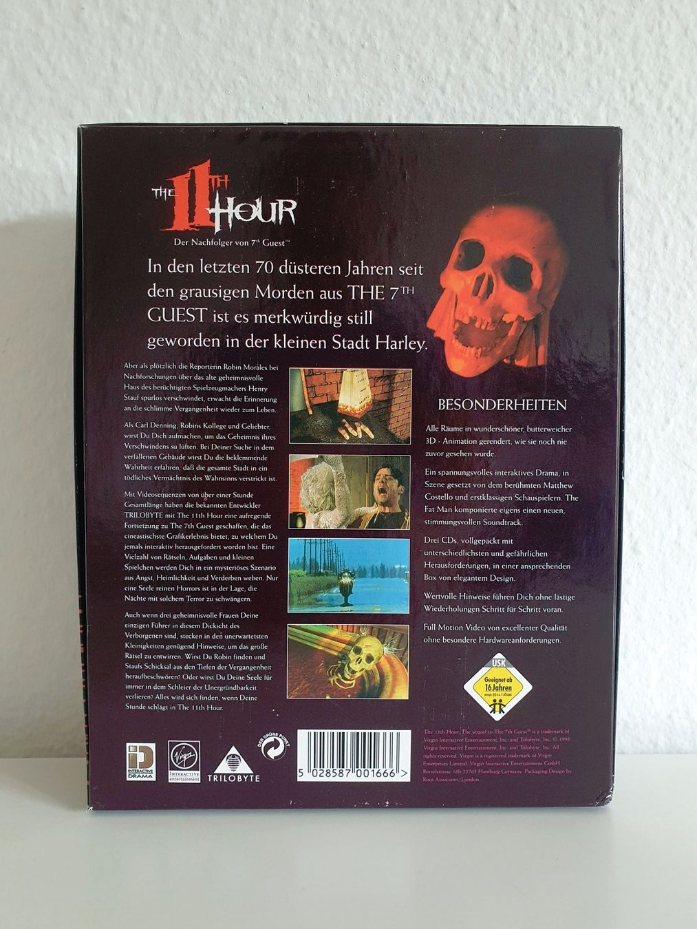 Spiele: PC Game The 11th Hour (1995) Big Box – Gebraucht aus Greifensee von perfectioN88 2