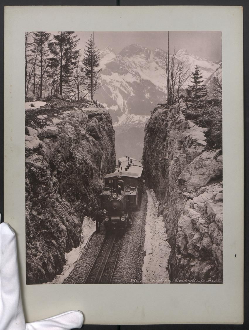 Fotografie & Manifesti: Fotografie Hasliberg, Brünigbahn durchq – Usato da Berlin venduto da bartko-reher