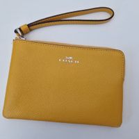 Coach kleine Pouchette gelb