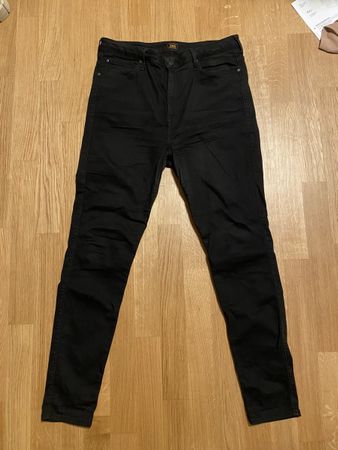 Lee Scarlett High Jeans W36 L33 Schwarz Damen