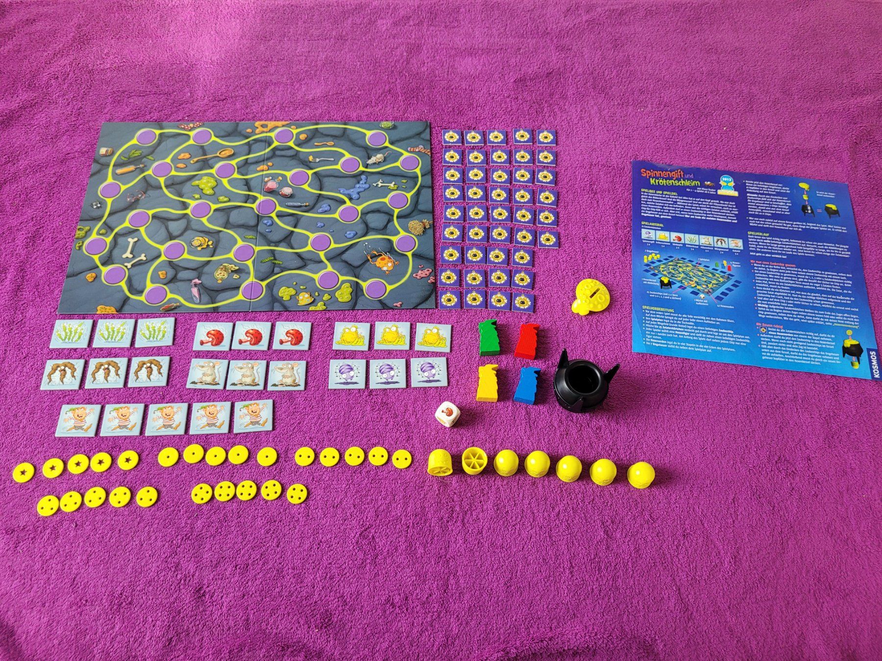 Kosmos Giochi: Kosmos Spiel - Spinnengift und Krötenschleim – Usato da Müllheim Dorf venduto da Seeeule01 8