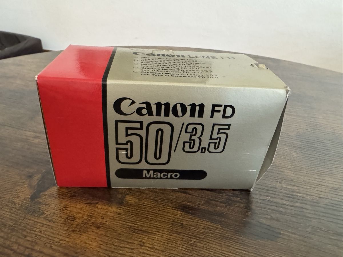Canon Objectifs: Canon fd machro 50/1:3.5 objektiv – Neuf avec emballage d'origine à Zunzgen par milesdavis76 7