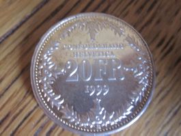 Pièce 20fr  1999 et 5 fr 1982