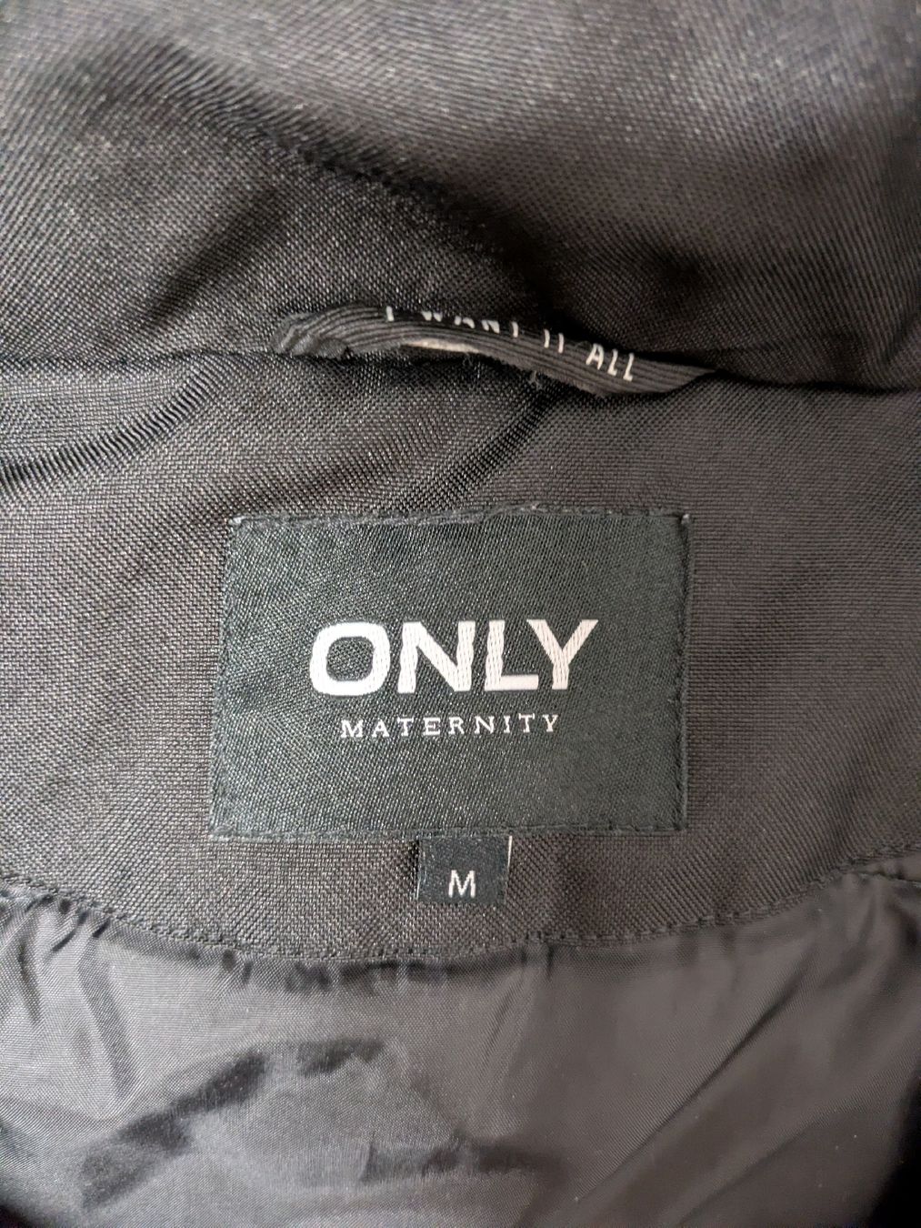 Cappotti: Wintermantel ONLY Maternity, Grösse M, Schwarz – Usato da Winterthur venduto da SweetPea90 1