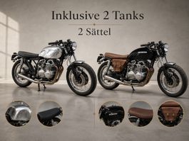 Honda CB 500 Four mit vielen Teilen