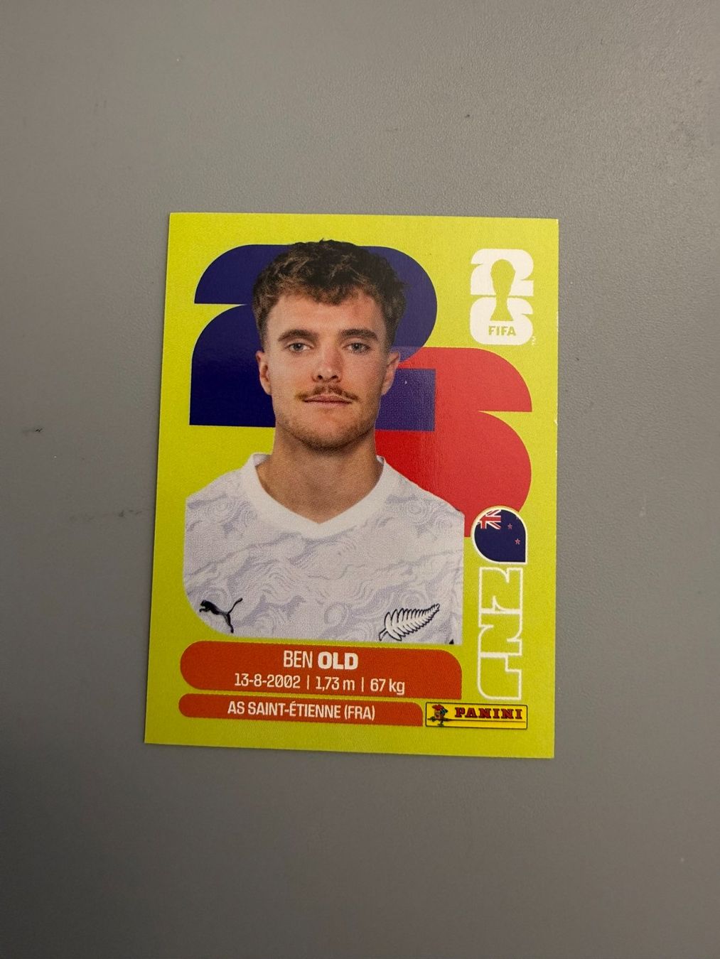 Panini Cartes à collectionner: Panini Ben Old NZL16 – D'occasion à Liebefeld par Ronaldo-1996