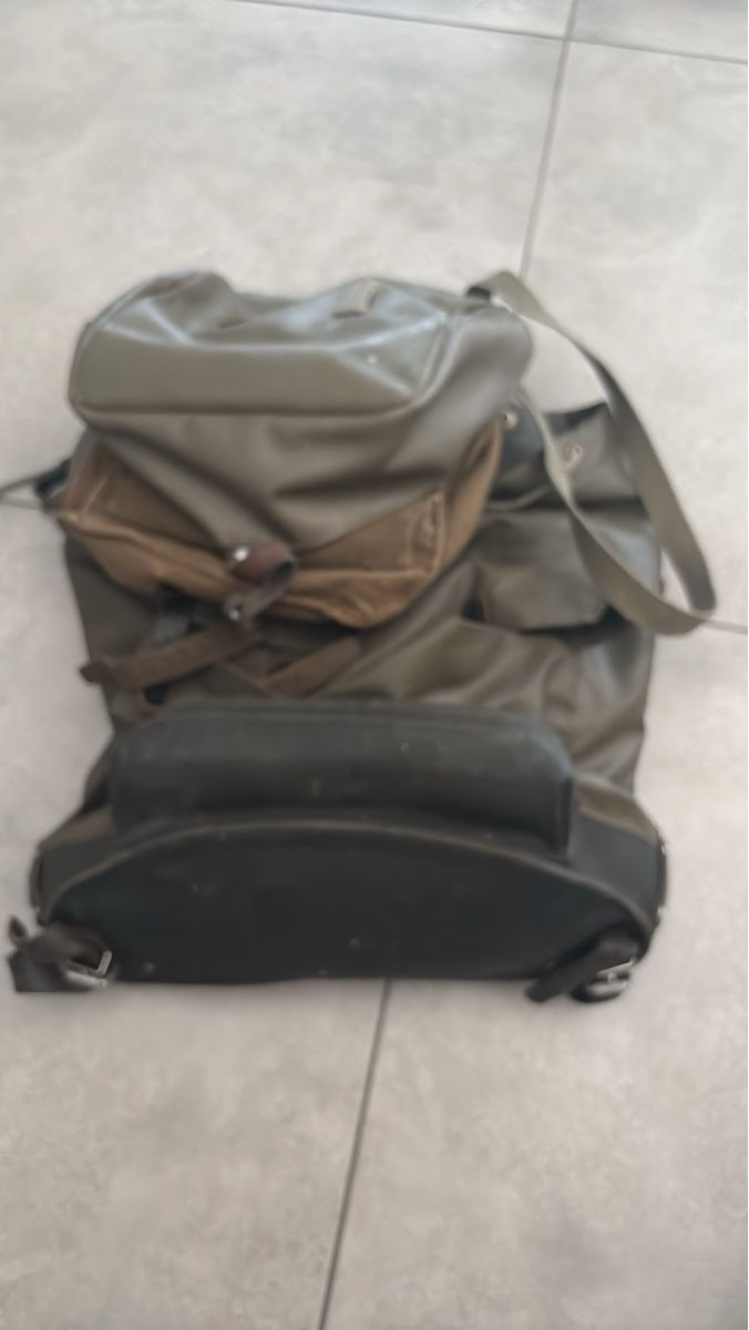 Schweizer Armee Zaini: Sac dos militaire vintage – Usato da Courchapoix venduto da Jubo1