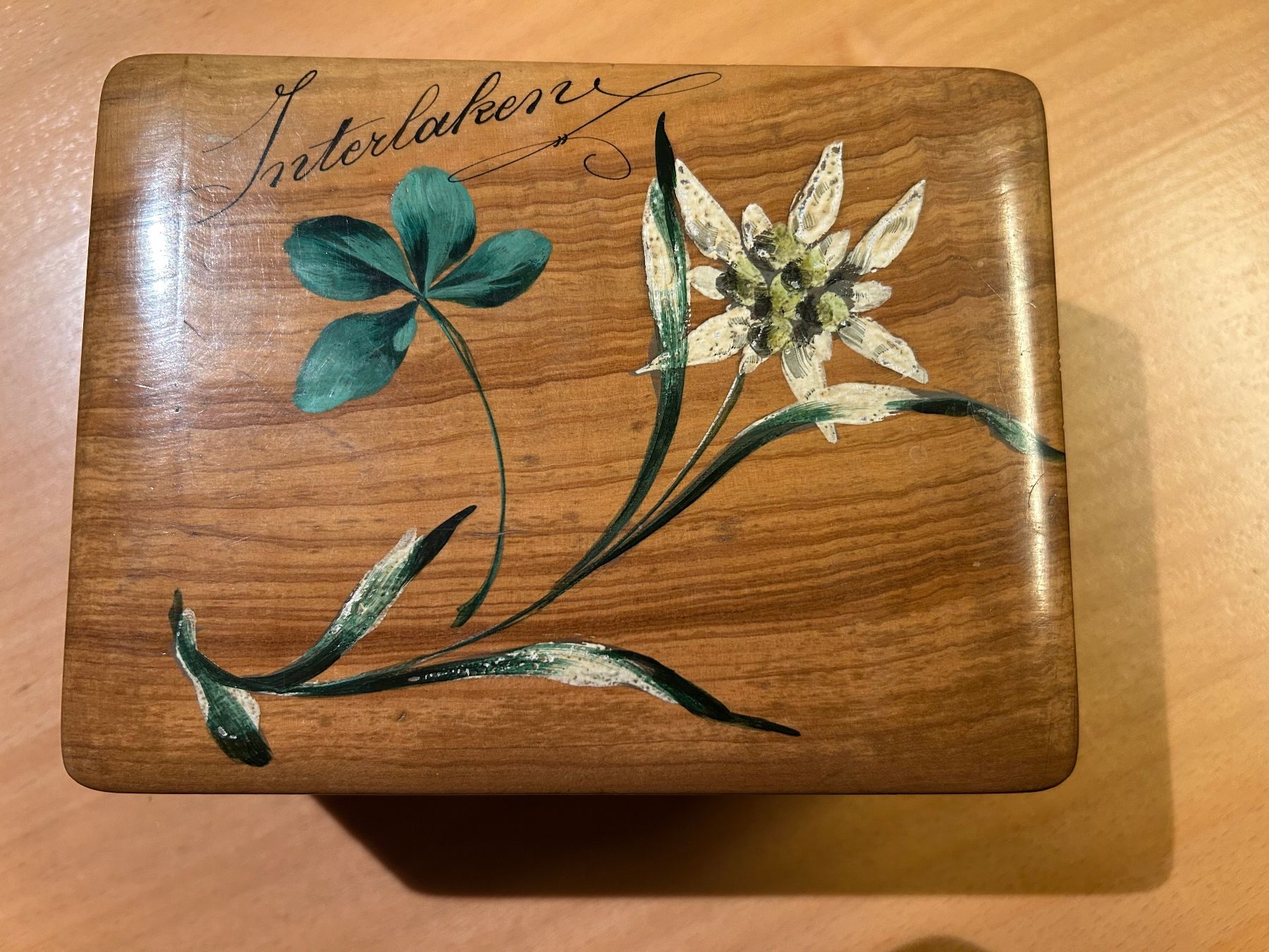 Schmuckkästen: 2 Souvenir Boxen Interlaken – Gebraucht aus Arlesheim von Brienz30 5