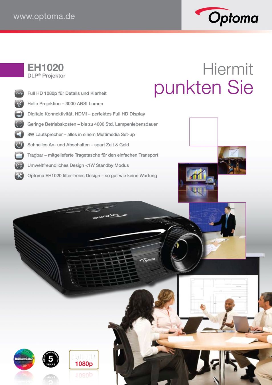 Videoprojektoren: Optoma EH1020 Beamer – Gebraucht aus Buchs SG von rock.n.rolf 4