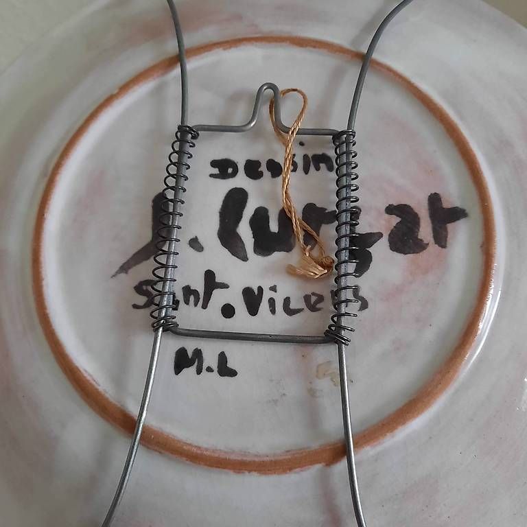 Tutte le decorazioni: J. Lurçat - Assiette en céramique – Usato da Lausanne venduto da Bayarea2 1