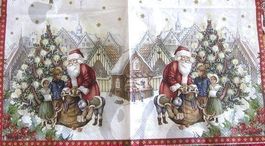 Serviette toy's christmas... 25x25 (w521) 2Stk.