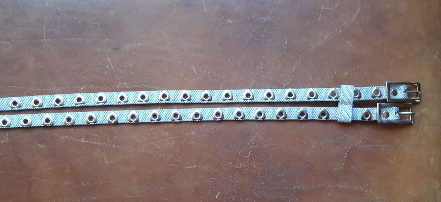 Gürtel: Quicksilver Doppelgurt Nieten/Jeansoptik 90cm – Gebraucht aus wädenswil von saschmi1973 1