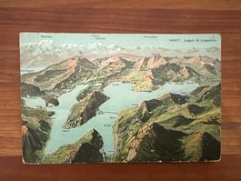 AK  ca. 1920 Panorama Luganersee  (G3162)