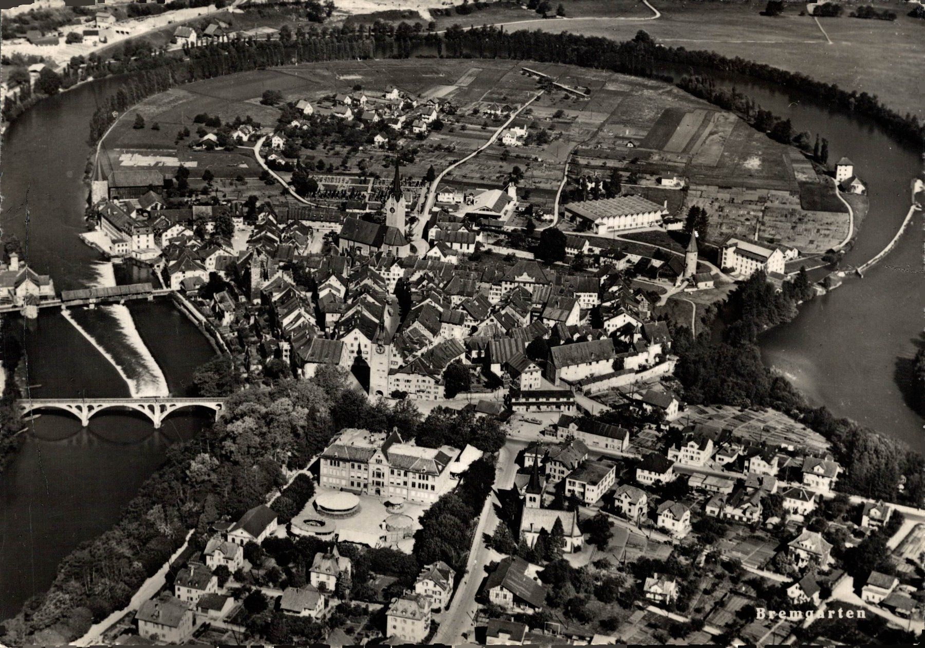 Ansichtskarten: Bremgarten – Gebraucht aus Bronschhofen von Astore