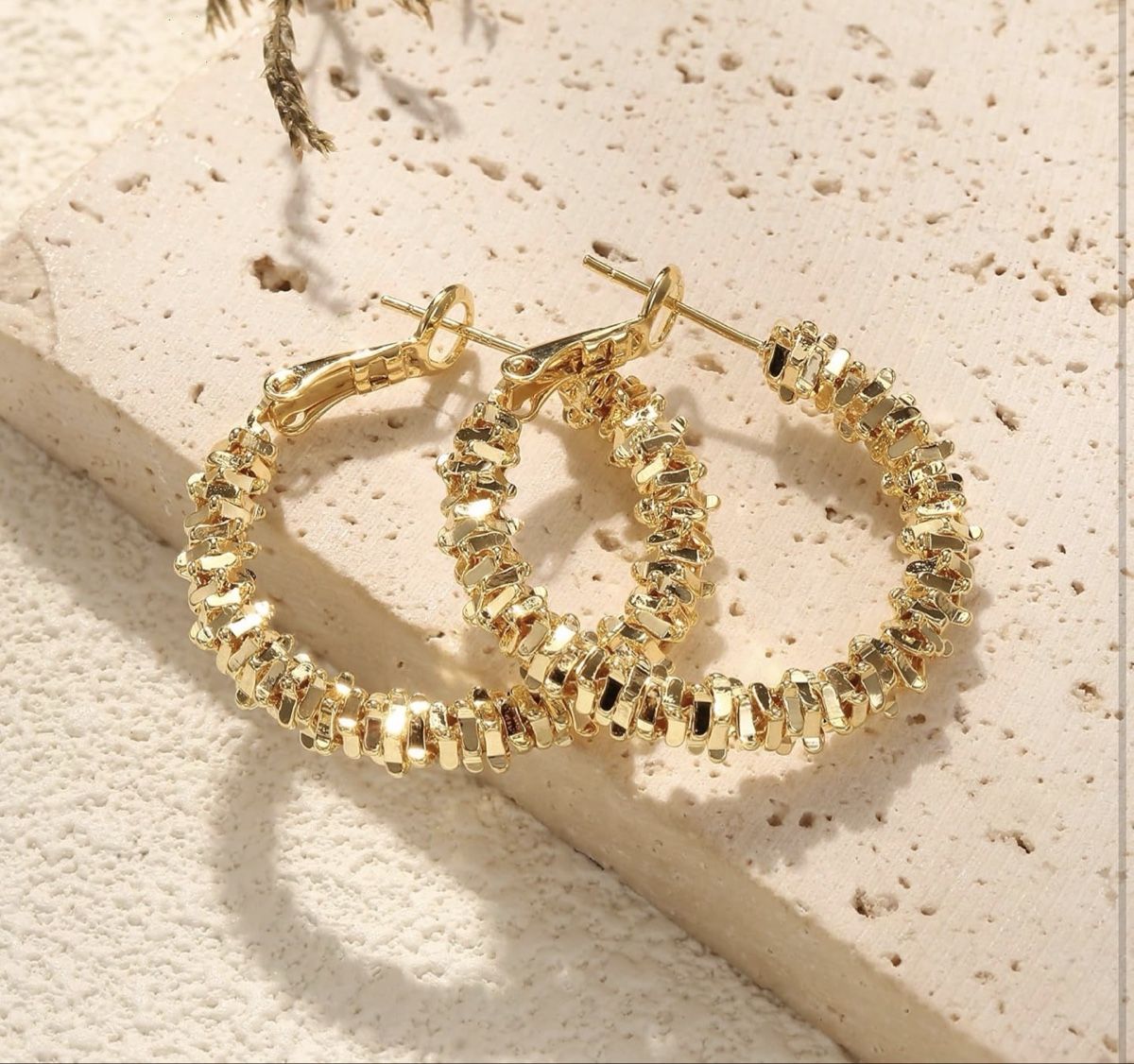 Orecchini pendenti & Orecchini a lobo: Ohrringe Vergoldete 14K Gold  – Nuovo e nell'imballaggio originale da Hemmental venduto da GoldWert1