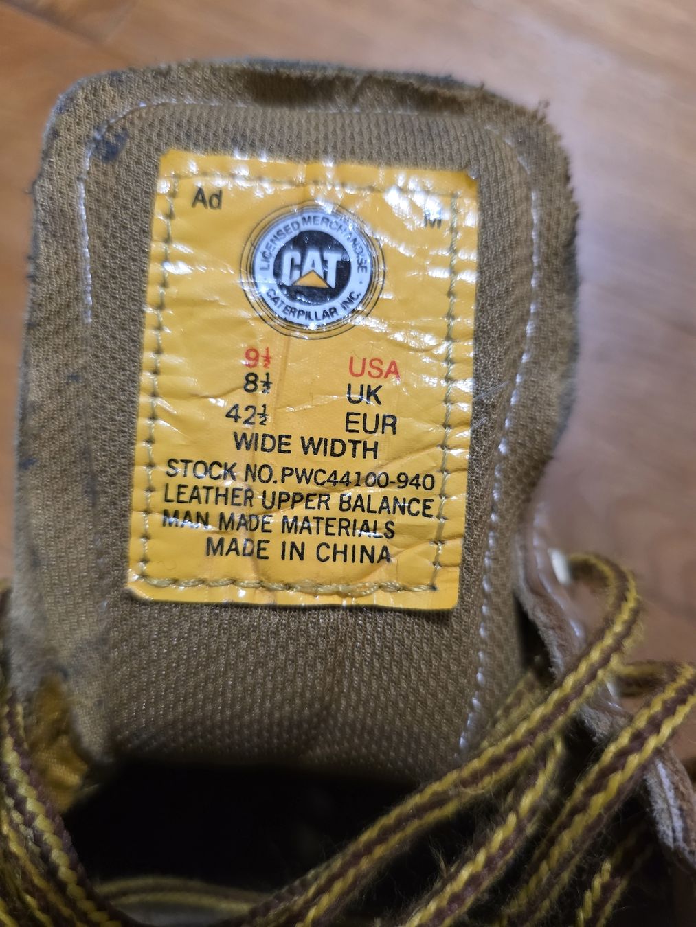 Caterpillar Herrenschuhe: Caterpillar 42 1/2 – Gebraucht aus Lausanne von reinold 6