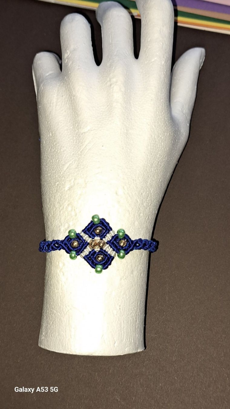 Bracciali & Braccialetti: Makramee Armband – Nuovo (secondo la descrizione) da Plagne venduto da Reticulum01 8
