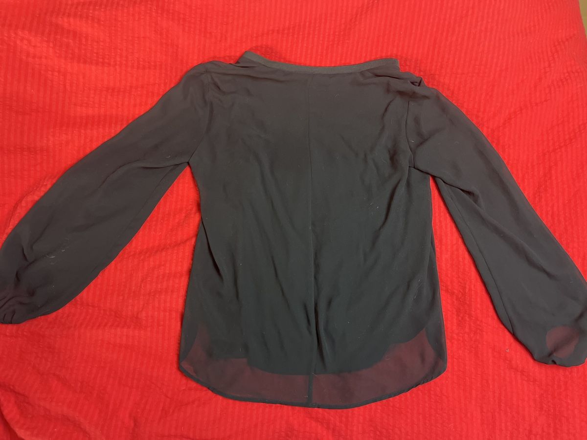 Zara Blusen: Zara woman Bluse schwarz gr. L – Gebraucht aus Kaisten von saleforfun 3