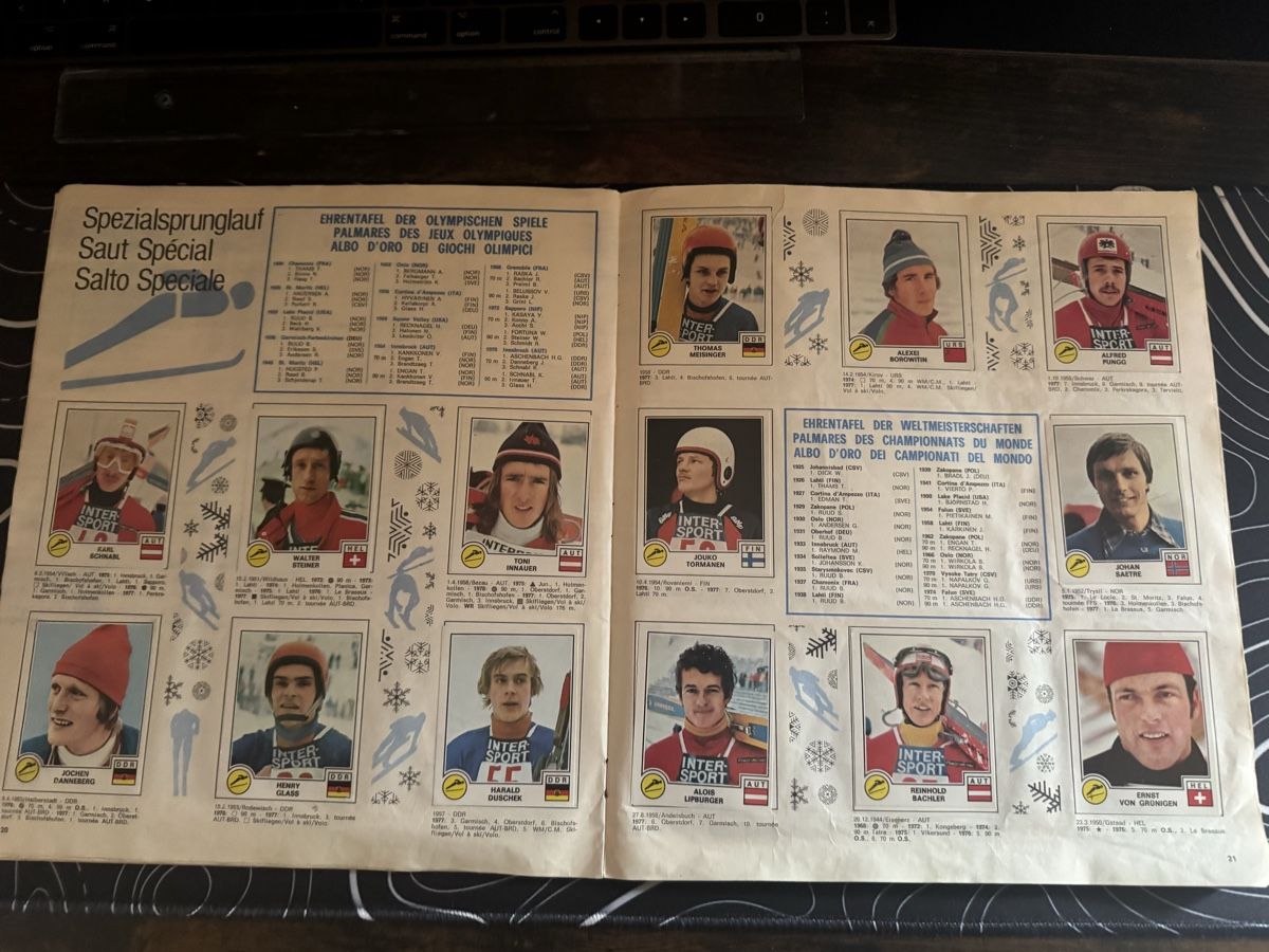 Panini Album: Album de ski Panini 1978 vintage – Usato da Vétroz venduto da ada_gx2m 3
