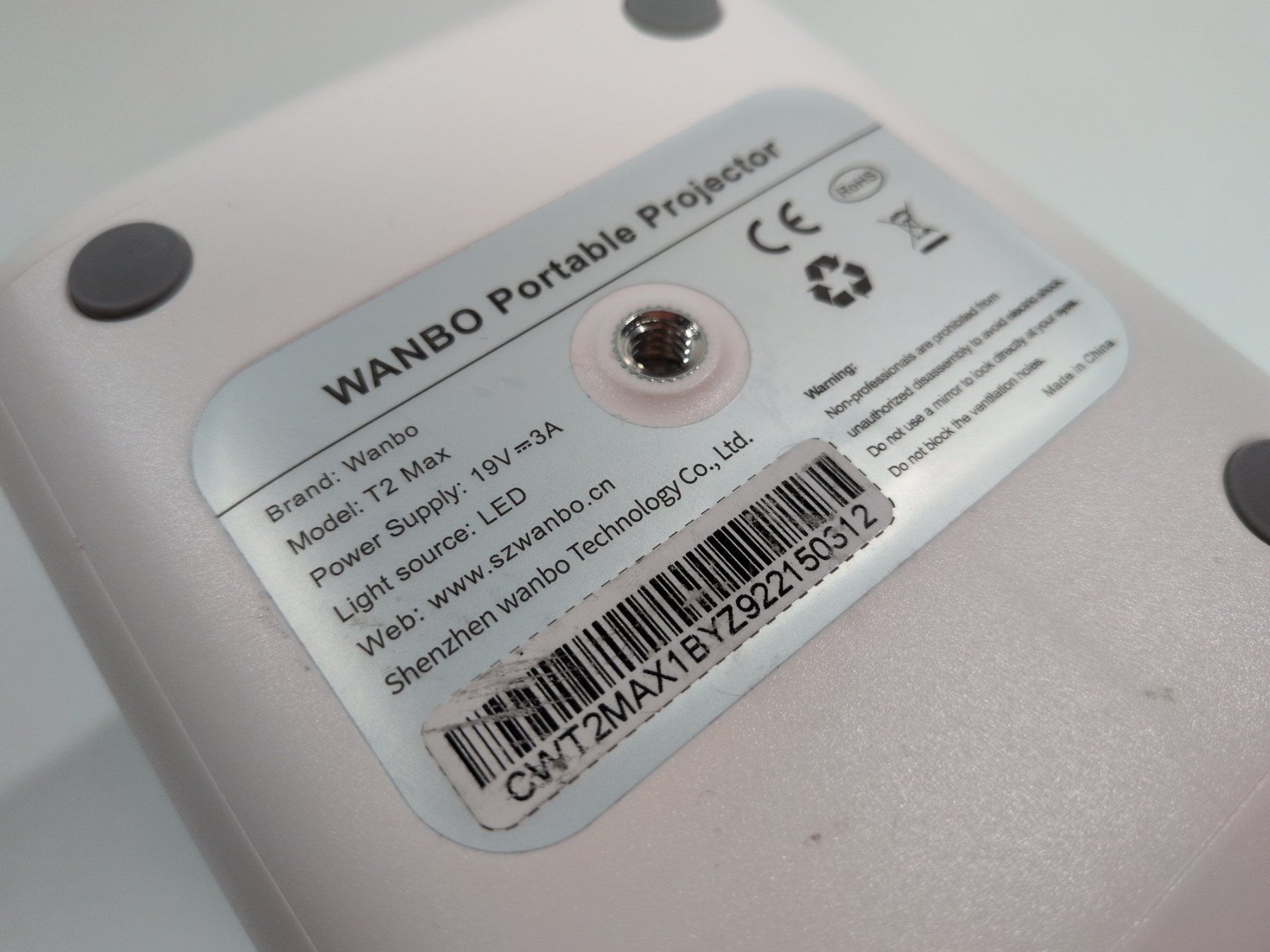 Proiettori: WANBO Portable Projector T2 Max – Usato da Rüfenacht BE venduto da swalin 2