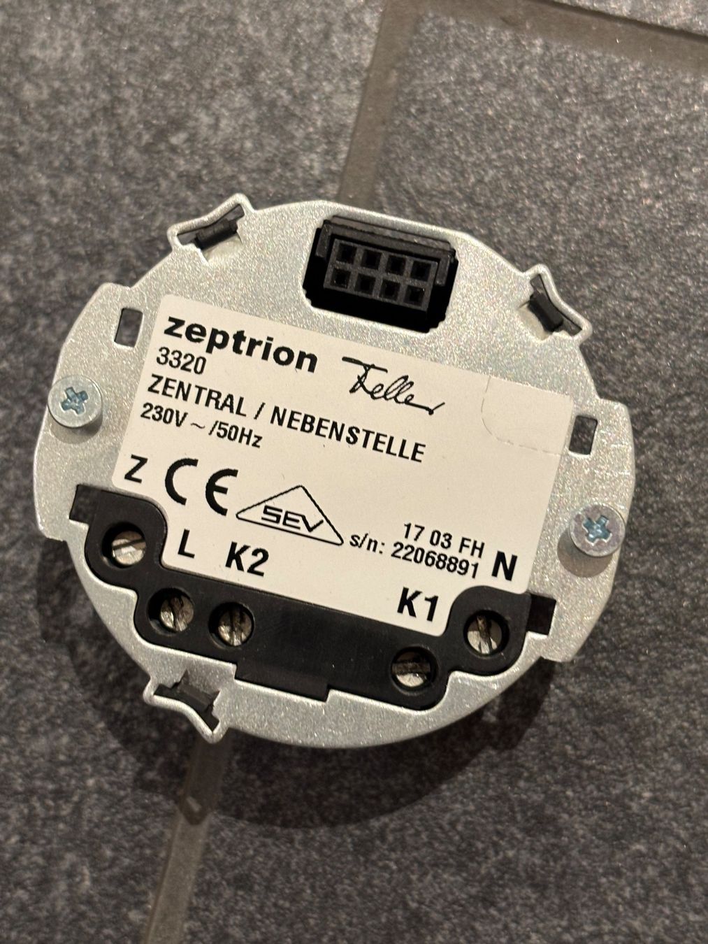 Zeptrion Schalter: Zeptrion Set inkl. Zeptrion Air – Gebraucht aus Schänis von 2cv6 3