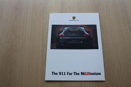 Porsche 911 US Prospekt "The 911 For The Millennium" 1999