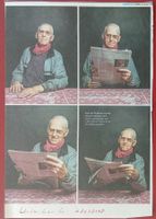 Helmut Hubacher (1926-2020) Autogramm signiert Magazinbild