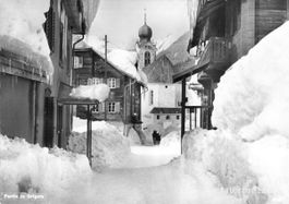 Brigels GR // 1962 altes Dorf Schnee Winter // Breil