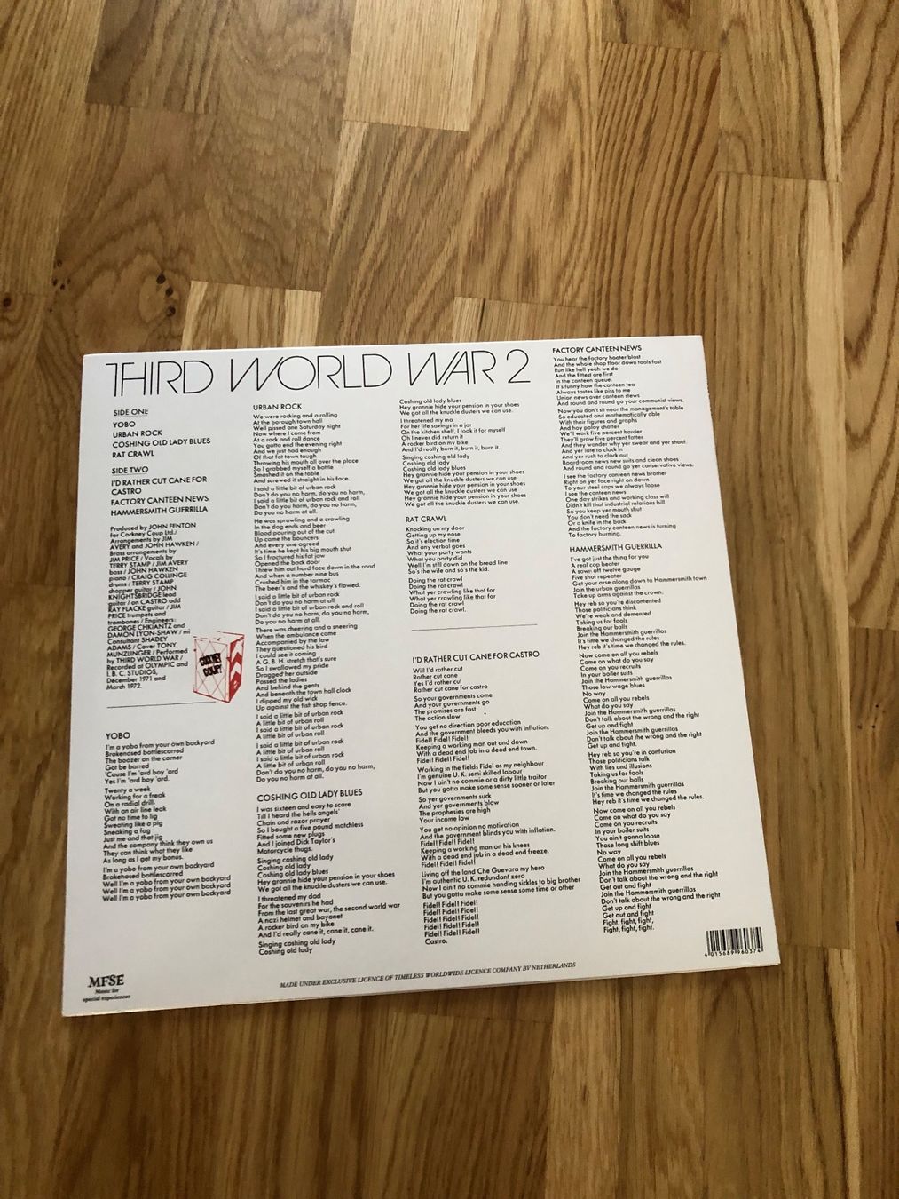 Schallplatten: Third world war 2/ same 1973 UK 🇬🇧 – Gebraucht aus Zürich von manuunited 1