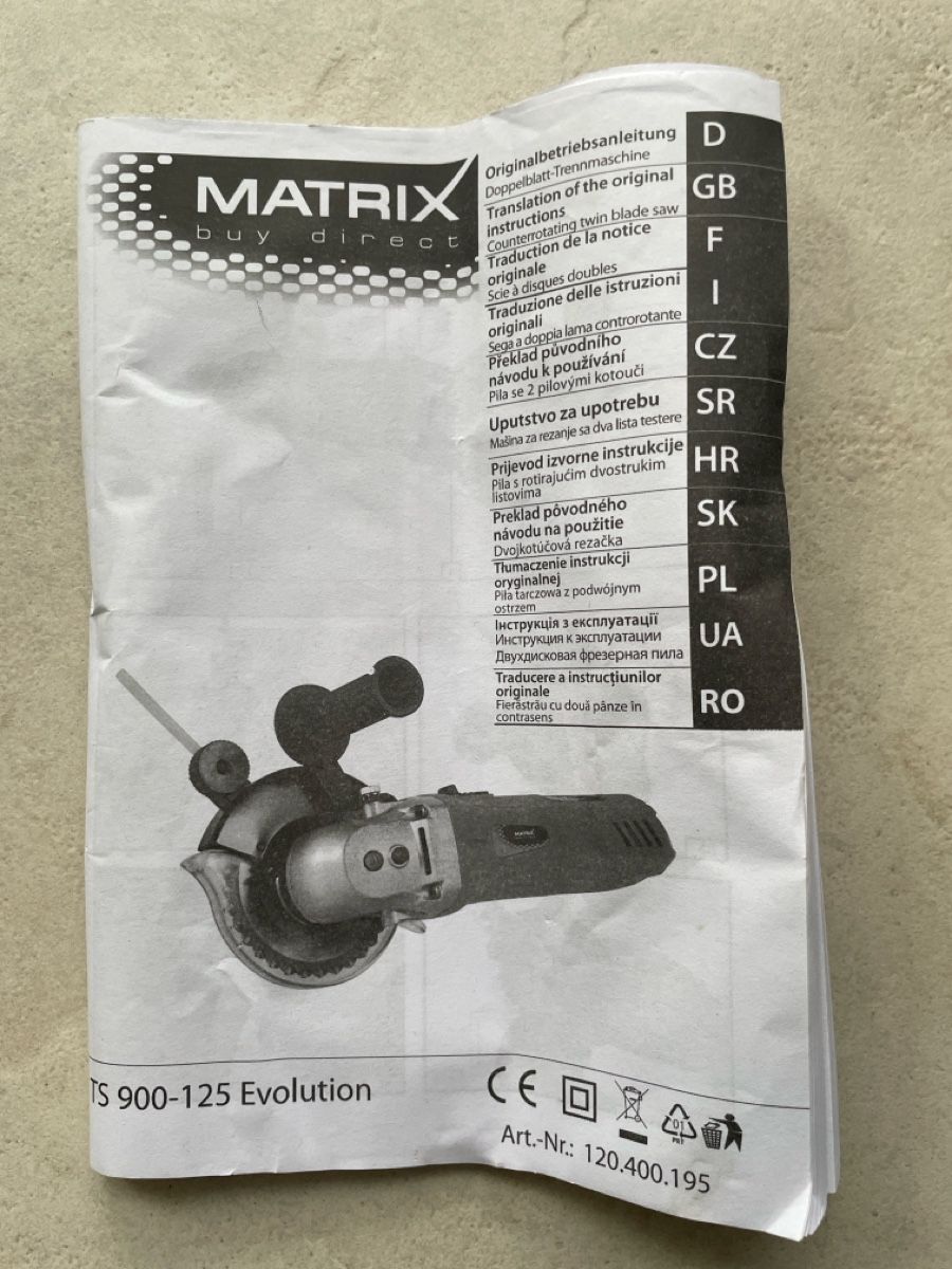 3M Alle Werkzeuge: Doppelblatt Trennmaschine – Gebraucht aus Ottikon von CurcioA 5