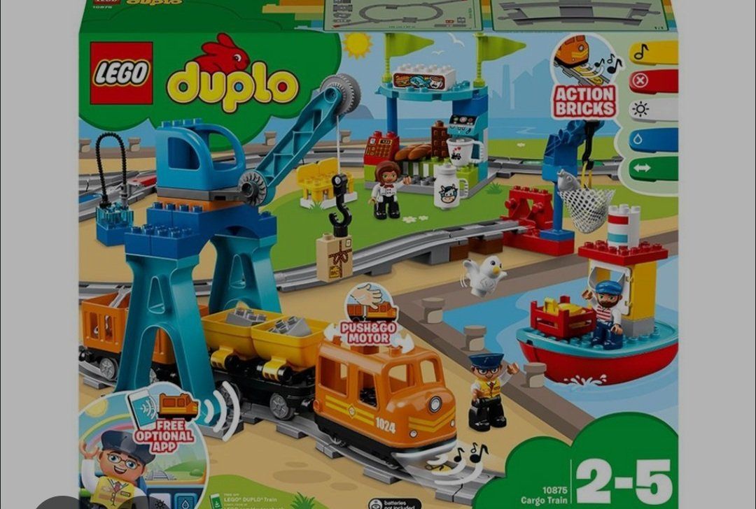 Lego Giocattoli: Lego Duplo 10875 Güterzug – Usato da Rickenbach ZH venduto da clu87
