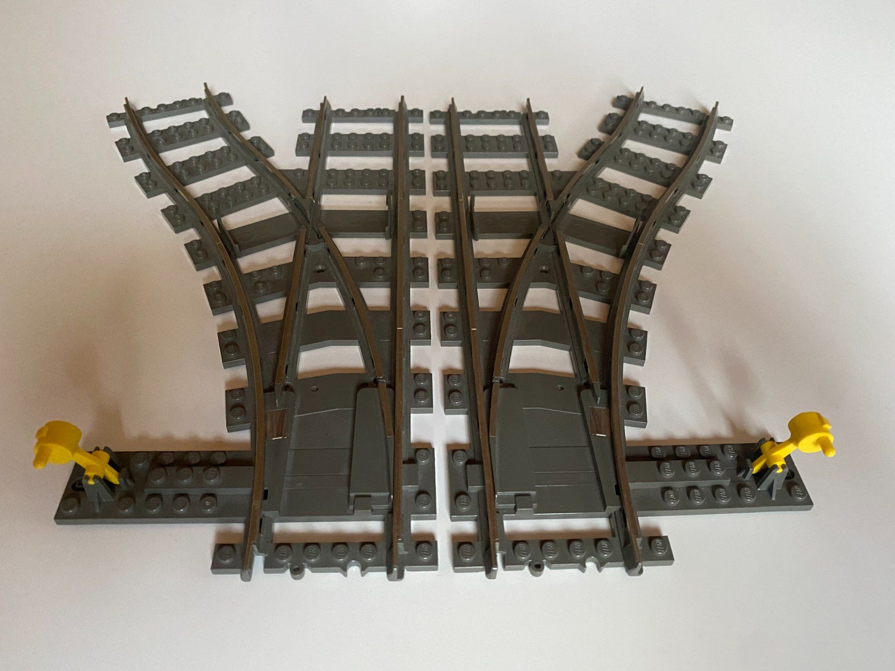 Lego Spielzeuge: LEGO - 2 - EISENBAHN - 9 VOLT - WEICHEN – Gebraucht aus Gelterkinden von ajdt4