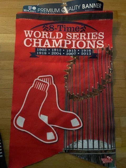 Bandiere: boston Red Sox World Series banner – Usato da Uitikon Waldegg venduto da snake1987