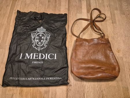 I Medici Firenze Leder-Rucksack, made in Italy