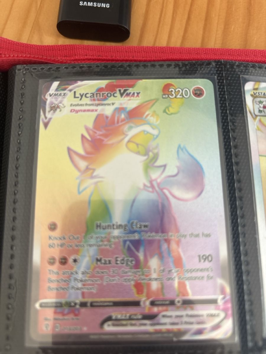 Pokémon Sammelbilder & Trading cards: Lycanroc Vmax, Evolving Skies – Gebraucht aus Bern von Pokescherti