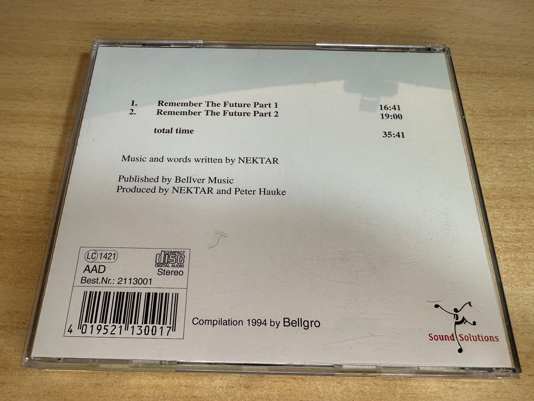 CD: J3 Nektar – Remember The Future – Usato da Rikon im Tösstal venduto da Alpenmutz 1