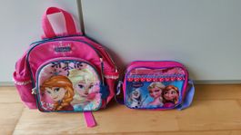 Süsser Frozen Rucksack mit passender Tasche
