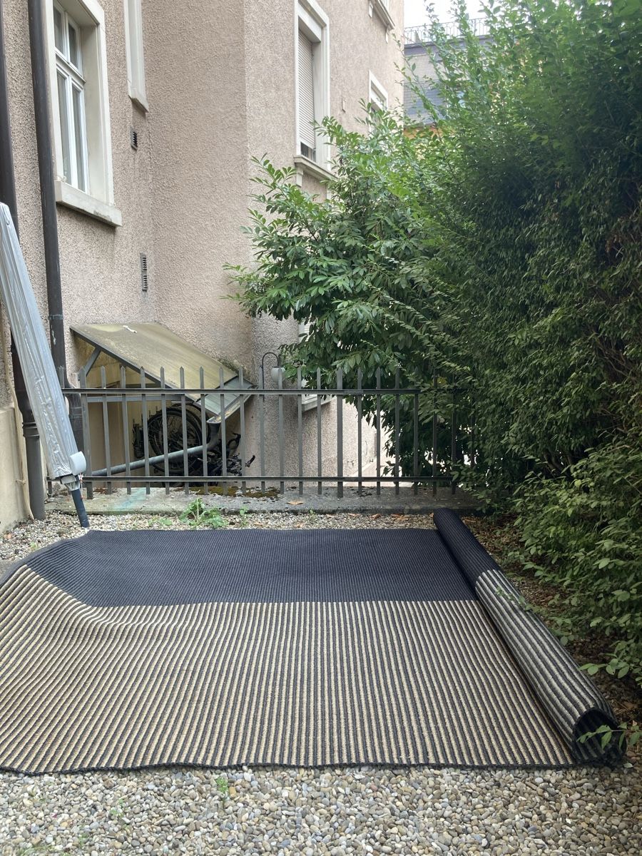 Sisal Tappeti: Sisalteppich gestreift 250x290 – Usato da Zürich venduto da alexa18