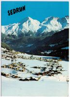 Sedrun & Chamischolas mit Piz Muraun, Piz Cazirauns, ...